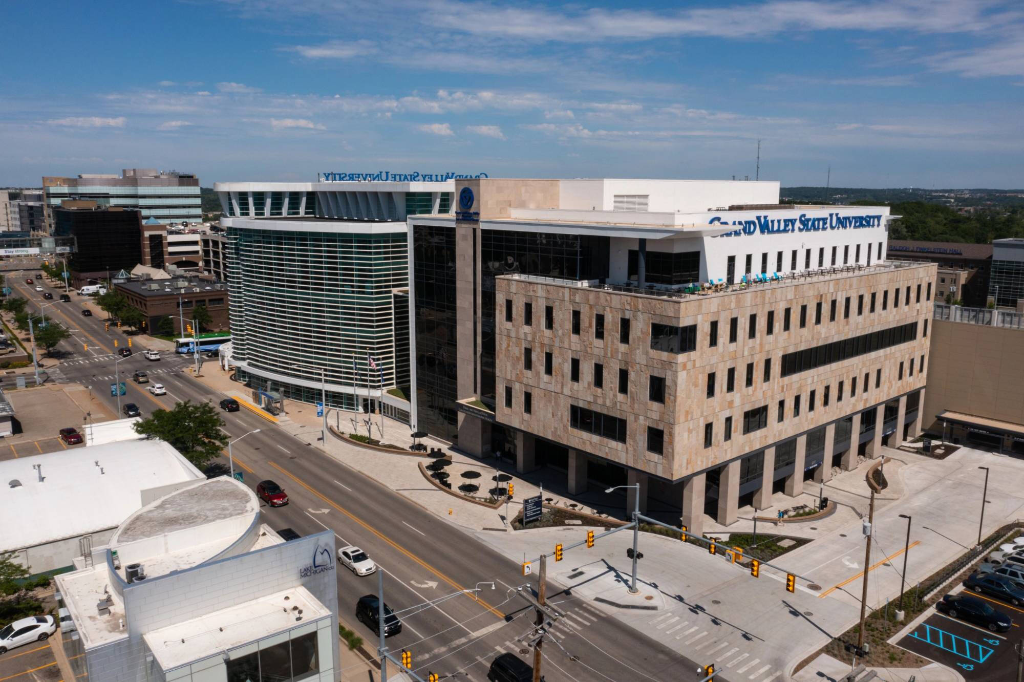 Health campus ariel view